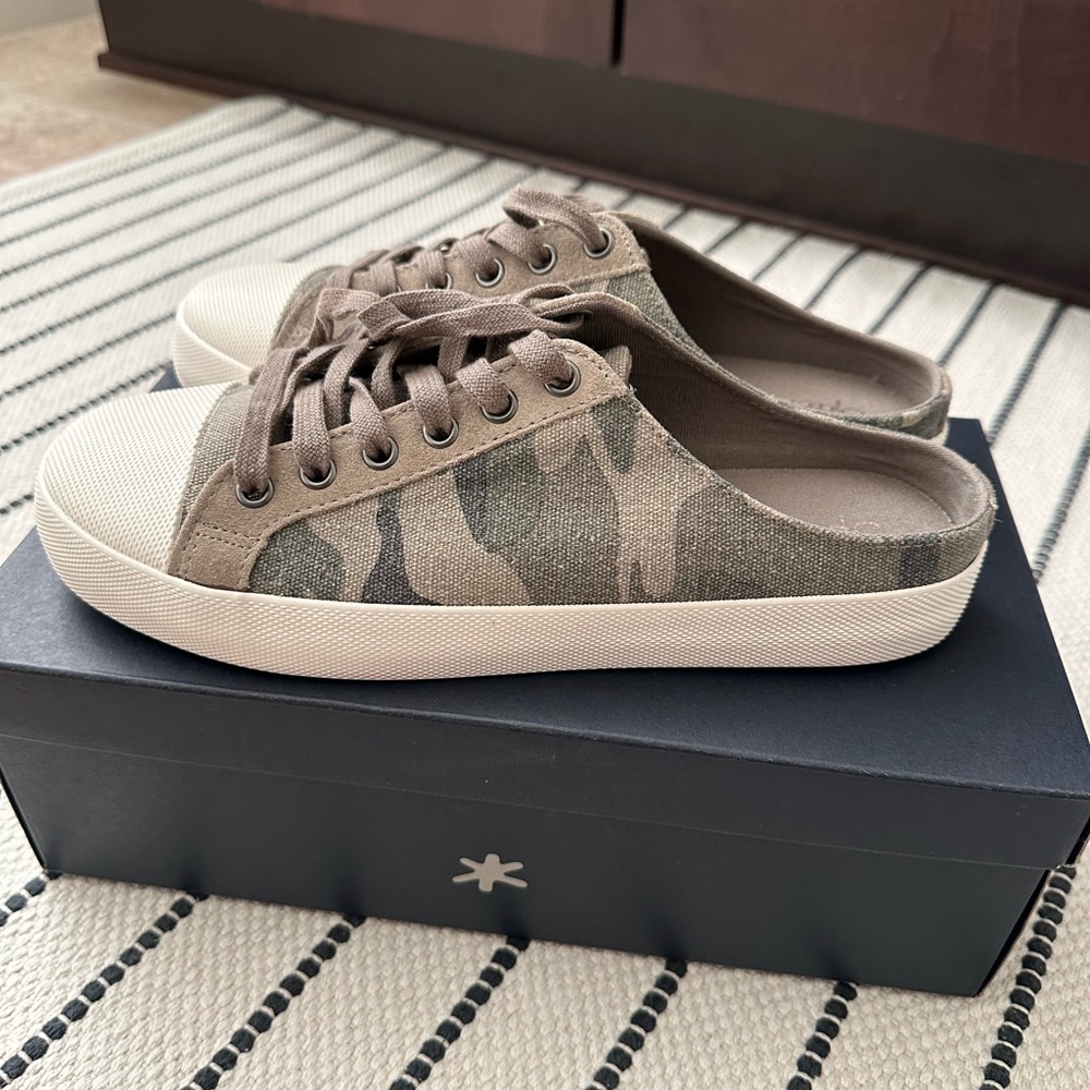 Splendid Canvas Sneaker Mules - Adel